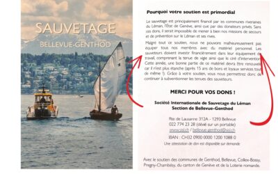 Sauvetage sur le lac