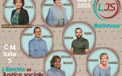 Liste 5 – Candidats LJS au Conseil Municipal